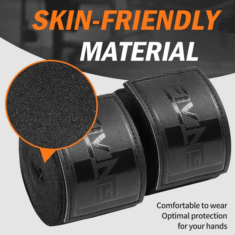 FIVING Premium Handwraps 180 inches Elastic Hand Wraps with Thumb Loop for Boxing, MMA, Muay Thai and Other Martial Arts 4m for Men & Women - Image 4